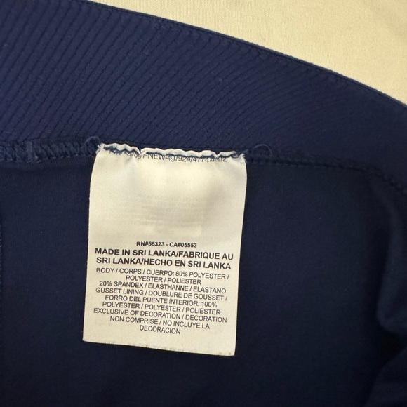 Nike Pro Blue Reflective Leggings - Picture 4 of 8